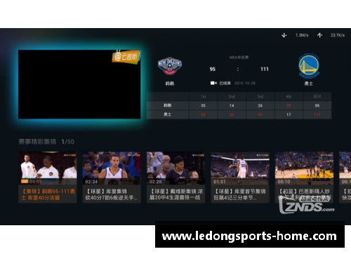 NBA直播观看平台及实时播放信息汇总